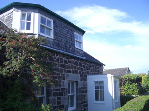 An external view of Marie Cottage Gullane